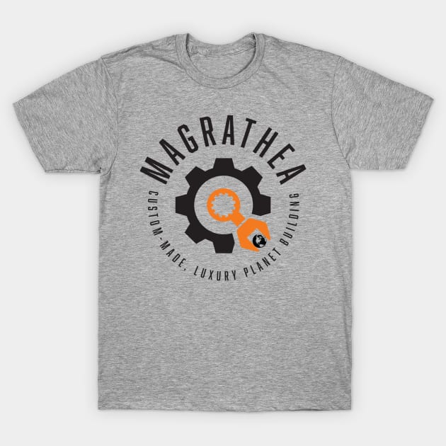 Magrathea T-Shirt by MindsparkCreative